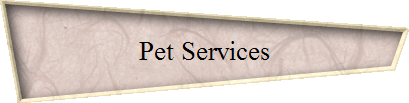 Pet Services