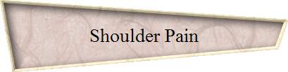 Shoulder Pain